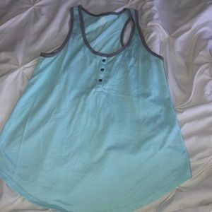 Sky blue tank